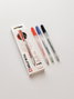 Sakura Gelly Roll Retractable Classic Bolígrafo de Gel Azul, Rojo y Negro